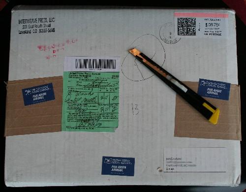 Guess What Arrived in the Mail Today?