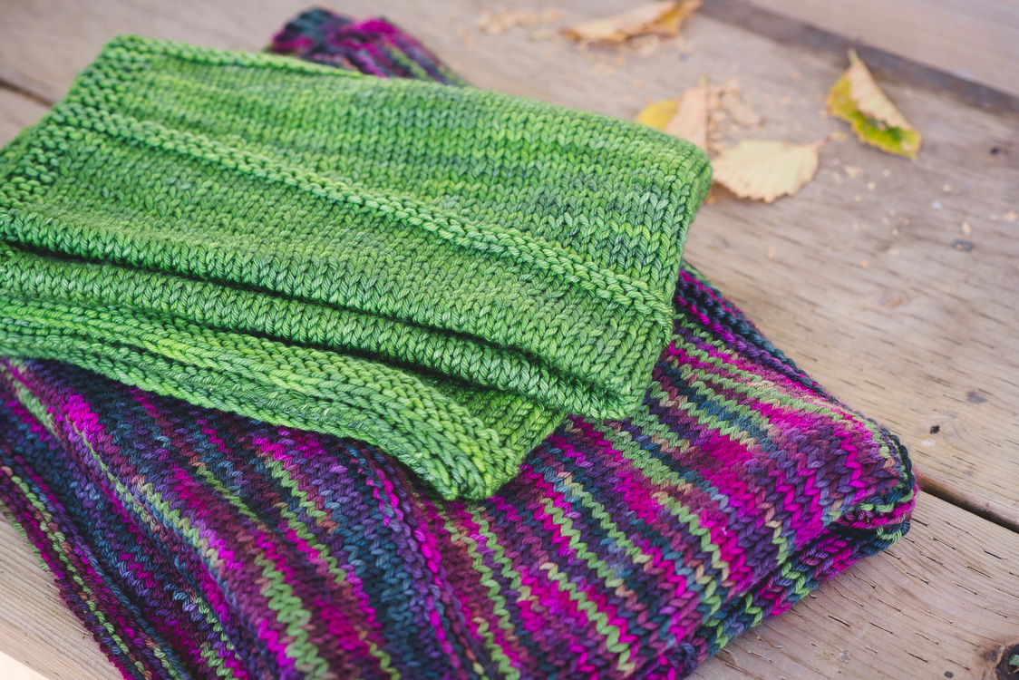 Ebb & Flow blanket knitting pattern (baby, lap, throw) by Holli Yeoh | Tempest book