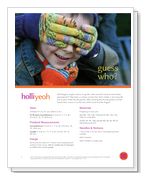 Guess Who gloves knitting pattern designed by Holli Yeoh