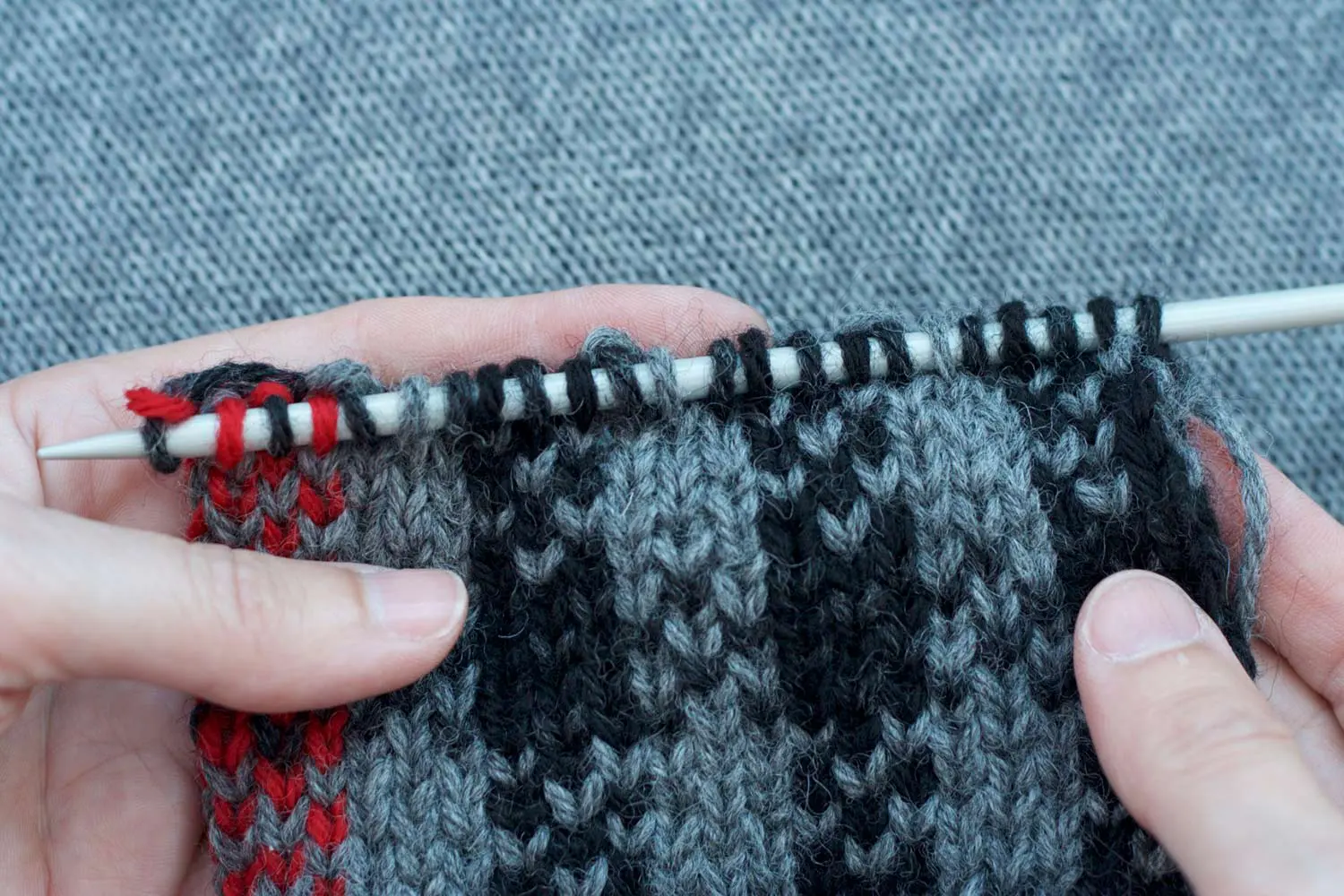 Checkered Stitch Pattern Tutorial | Holli Yeoh | Knitting Tutorials
