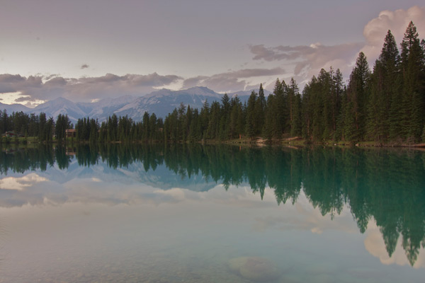Wordless Wednesday – Lac Beauvert at Jasper Park Lodge