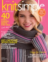 Knit Simple Hat and Cowl