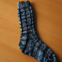herringbone rib sock