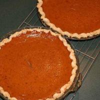 Pumpkin pie
